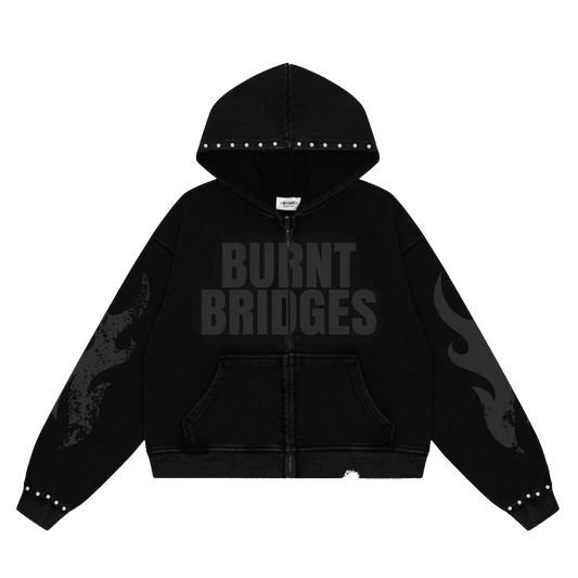 "YOU HAVE TO GROW" Zip Up Hoodie